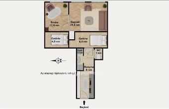 Eladó Budapest VIII. kerületi tégla lakás hirdetés (49432853)