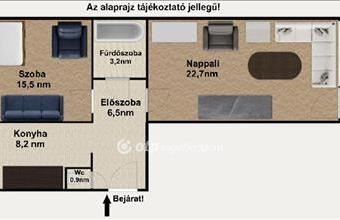 Eladó Budapest XX. kerületi csúsztatott zsalus lakás hirdetés (31496443)