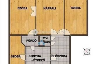 Eladó Budapest XIII. kerületi tégla lakás hirdetés (47353634)