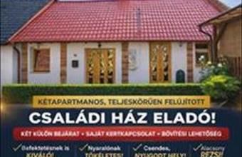 Eladó Balatonfüredi családi ház hirdetés (43438999)