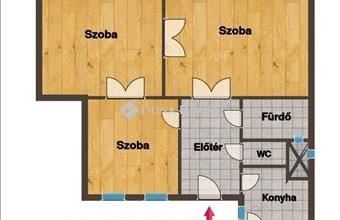 Eladó Budapest VI. kerületi tégla lakás hirdetés (39232294)