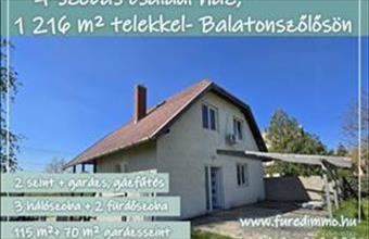 Eladó Balatonszőlősi családi ház hirdetés (47962354)