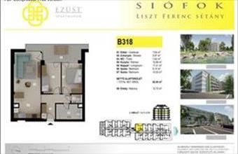 Eladó Siófoki tégla lakás hirdetés (84483837)