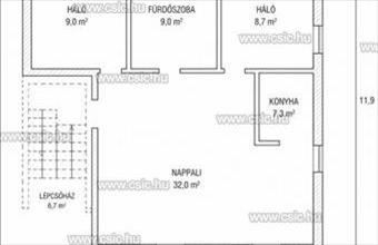 Eladó Budapest II. kerületi tégla lakás hirdetés (74334243)