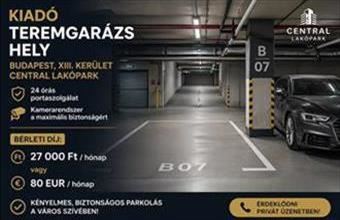 Kiadó Budapest XIII. kerületi teremgarázs hely hirdetés (48271453)