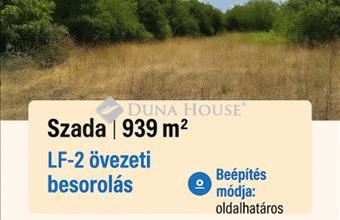 Eladó Szadai lakóövezeti telek hirdetés (54343324)