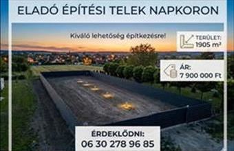 Eladó Napkori egyéb telek hirdetés (23459776)