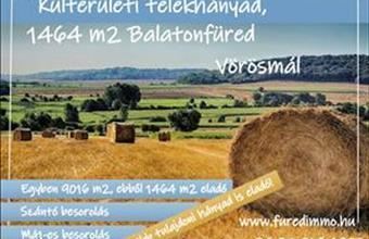 Eladó Balatonfüredi egyéb telek hirdetés (65549434)