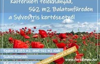 Eladó Balatonfüredi egyéb telek hirdetés (95473577)