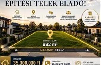 Eladó Nyíregyházai egyéb telek hirdetés (15776617)