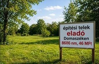 Eladó Domaszéki lakóövezeti telek hirdetés (34793372)