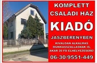 Kiadó Jászberényi családi ház hirdetés (44483243)