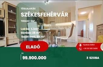 Eladó Székesfehérvári tégla lakás hirdetés (38226396)