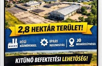 Eladó Nyírlugosi egyéb ipari ingatlan hirdetés (43874692)