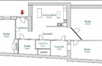 Eladó Budapest VI. kerületi tégla lakás hirdetés (26444895)