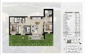 Eladó Székesfehérvári tégla lakás hirdetés (77434596)
