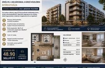 Eladó Nyíregyházai tégla lakás hirdetés (52242489)