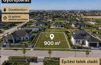 Eladó Győrújbaráti lakóövezeti telek hirdetés (52734289)