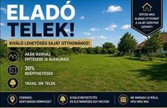 Eladó Hajdúsámsoni lakóövezeti telek hirdetés (24954967)